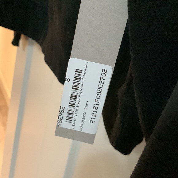 Fear of God Essentials Black Crewneck - Picture 7 of 10